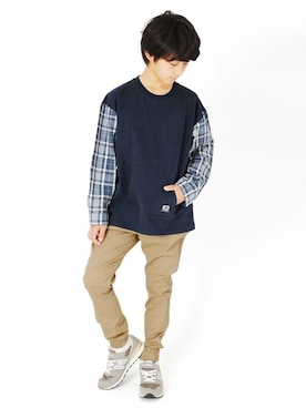 GLAZOSさん（キッズ・143cm）の春コーディネート