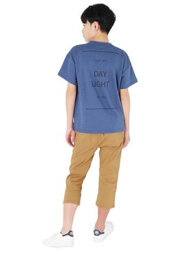 「バックプリント」｜GLAZOSさん（キッズ・161cm）の春コーディネート