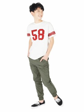 GLAZOSさん(キッズ・161cm)の春コーディネート