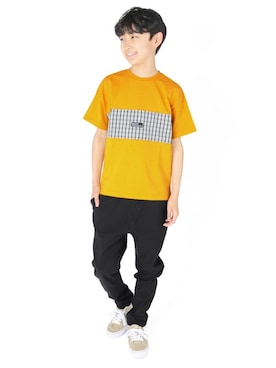 「アイテム（パンツ）」を使った、GLAZOSさん（キッズ・150cm）の春コーディネート