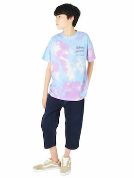 「GLAZOS（グラソス）のアイテム」を使った、GLAZOSさん（キッズ・158cm）の春コーディネート