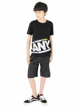 「アイテム（パンツ）」を使った、GLAZOSさん（キッズ・158cm）の春コーディネート