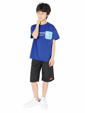 「アイテム（パンツ）」を使った、GLAZOSさん（キッズ・145cm）の春コーディネート