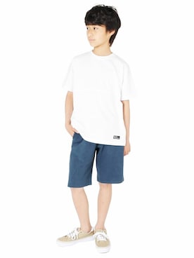 「アイテム（パンツ）」を使った、GLAZOSさん（キッズ・145cm）の春コーディネート