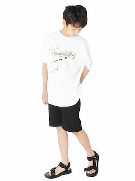 「アイテム（パンツ）」を使った、GLAZOSさん（キッズ・145cm）の夏コーディネート