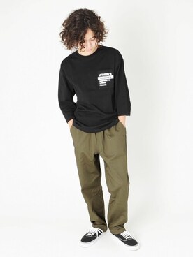 「アイテム（パンツ）」を使った、GLAZOSさん（キッズ・160cm）の秋コーディネート