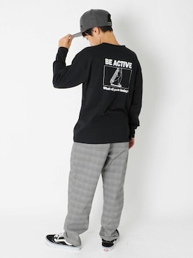 「GLAZOS（グラソス）のアイテム」を使った、GLAZOSさん（キッズ・155cm）の秋コーディネート