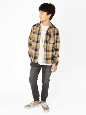 GLAZOSさん（キッズ・148cm）の秋コーディネート