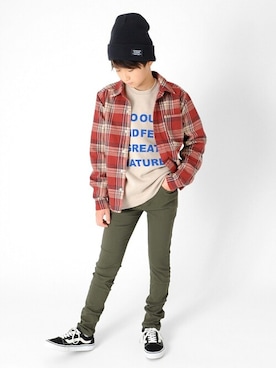 GLAZOSさん（キッズ・145cm）の冬コーディネート