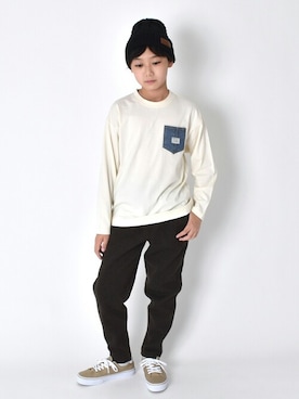 GLAZOSさん（キッズ・148cm）の冬コーディネート