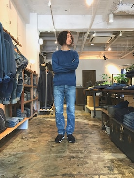 「ASAHI（アサヒ）のアイテム」を使った、D_MALL 大阪店さん（メンズ・175cm）の秋コーディネート