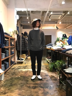 「ASAHI（アサヒ）のアイテム」を使った、D_MALL 大阪店さん（メンズ・175cm）の秋コーディネート