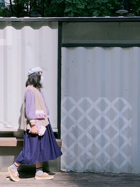 モウトンMojai さん（レディース・161cm）の冬コーディネート