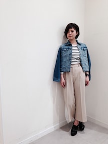 GU | デニムルックジャケット(デニムジャケット)