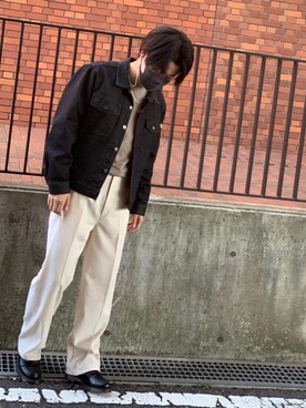 「STUDIO SEVEN（スタジオ セブン）のアイテム（ジャケット/アウター）」を使った、KENTさん（メンズ・170cm）の春コーディネート