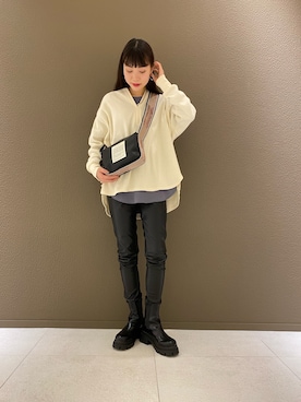 REIさん（レディース・161cm）の冬コーディネート