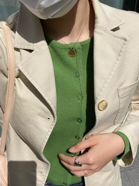 Rikoさん（レディース・160cm）の春コーディネート