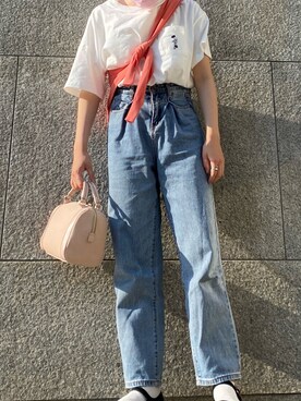 Rikoさん（レディース・160cm）の春コーディネート