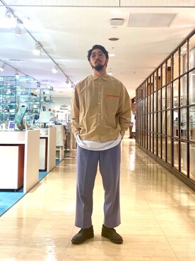 ヒゲのニジさんのコーディネート