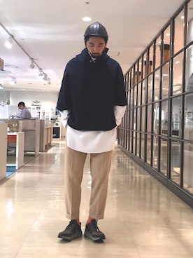 ヒゲのニジさんのコーディネート