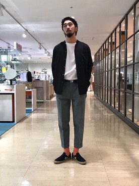 ヒゲのニジさんのコーディネート