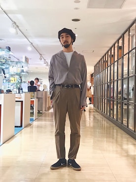 ヒゲのニジさんのコーディネート