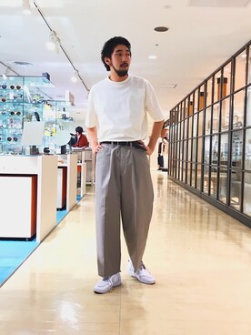 ヒゲのニジさんのコーディネート