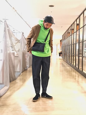 ヒゲのニジさん（メンズ・180cm）の秋コーディネート