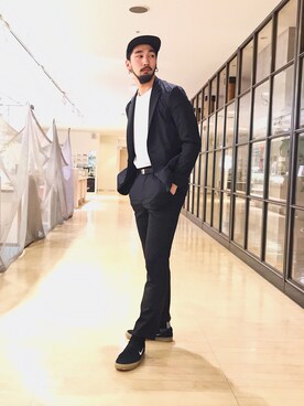 ヒゲのニジさんのコーディネート