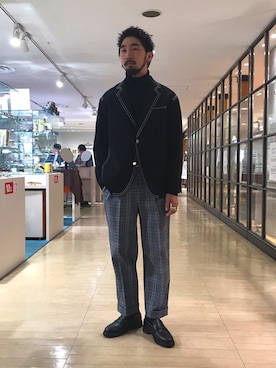 ヒゲのニジさんのコーディネート