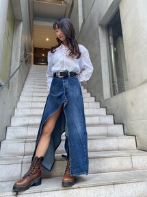 DIESEL（ディーゼル）の「レディース スカート デニム ロング