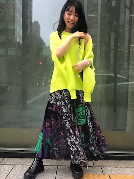 Chikanoさん（レディース・162cm）の冬コーディネート