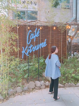 Rさん（レディース・164cm）の夏コーディネート