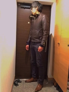 yukitoさん（メンズ・186cm）の春コーディネート