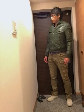 「SHIPS（シップス）のアイテム」を使った、yukitoさん（メンズ・186cm）の春コーディネート