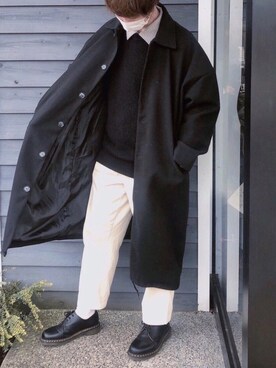 「ZOZO（ゾゾ）のアイテム（ジャケット/アウター）」を使った、YUKIさん（メンズ・178cm）の冬コーディネート