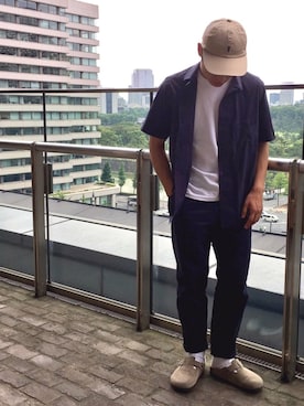 「CORGI（コーギ）のアイテム」を使った、syo_onoyamaさん（メンズ・168cm）の夏コーディネート