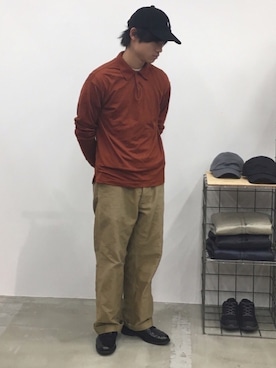 「AURALEE」｜syo_onoyamaさん（メンズ・168cm）の秋コーディネート