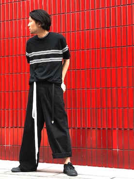 TOMOYOSEさん(メンズ・176cm)の夏コーディネート