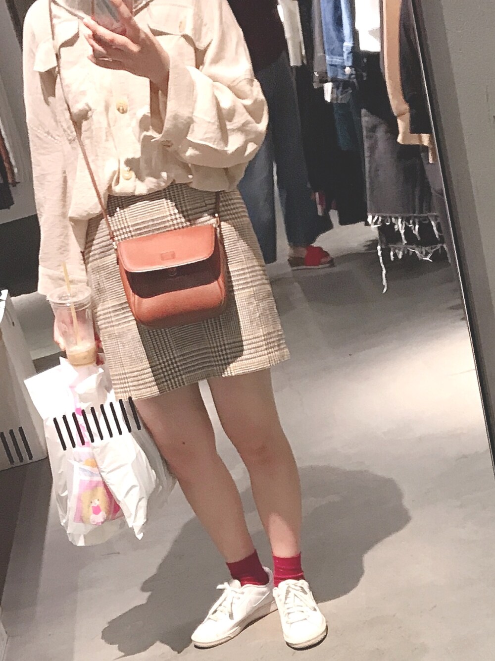 「ootd」｜「FOREVER 21のアイテム（スカート、その他）」を使った、ma!さん（レディース・153cm）の夏コーディネートの1枚目の写真
