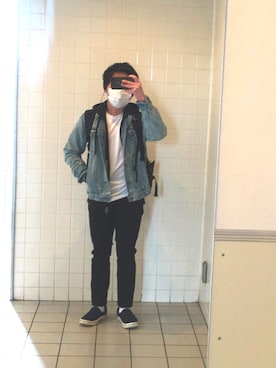 きーたさん（メンズ・154cm）の春コーディネート