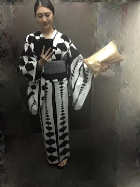 「帯」｜「アイテム（その他）」を使った、To oＯoＯさん（レディース・171cm）の春コーディネート