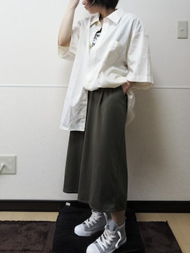 「BROWNY（ブラウニー）のアイテム（パンツ）」を使った、 .▯▫さん（レディース・151cm）の春コーディネート