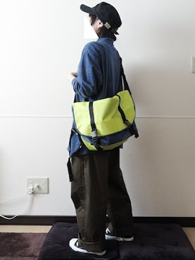 「grace hats（グレースハット）のアイテム（キャップ）」を使った、 .▯▫さん（レディース・151cm）の春コーディネート