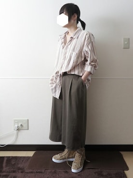 「BROWNY（ブラウニー）のアイテム（パンツ）」を使った、 .▯▫さん（レディース・151cm）の夏コーディネート