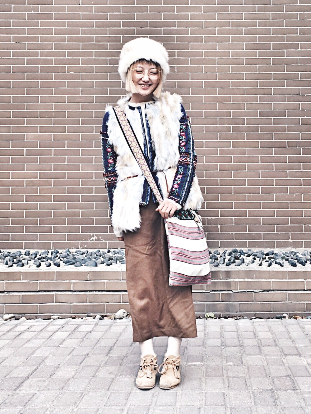 YOUKO CHINさんの「Soludos Moccasin Booties（SOLUDOS）」を使ったコーディネート