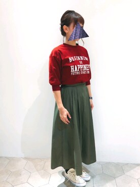 まーはるさん（レディース・159cm）の夏コーディネート