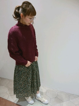 まーはるさん（レディース・159cm）の冬コーディネート