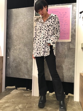 「FIG&VIPER（フィグアンドバイパー）のアイテム」を使った、FIG&VIPER_HITOMIさん（レディース・165cm）の春コーディネート