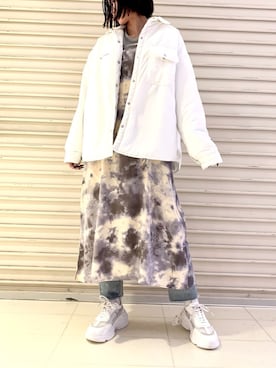 「FIG&VIPER（フィグアンドバイパー）のアイテム（その他アウター）」を使った、FIG&VIPER_HITOMIさん（レディース・165cm）の春コーディネート